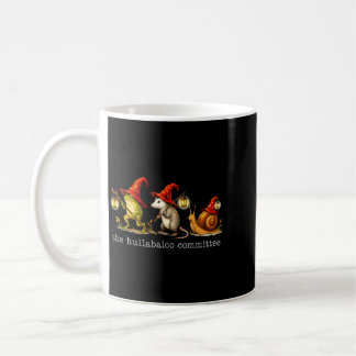 The Hullabaloo Com Frog Opossum Snail Wizard Title Coffee Mug