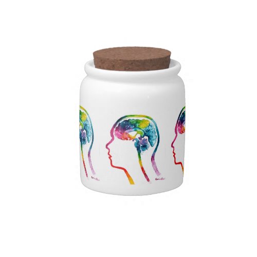 The human brain candy jar