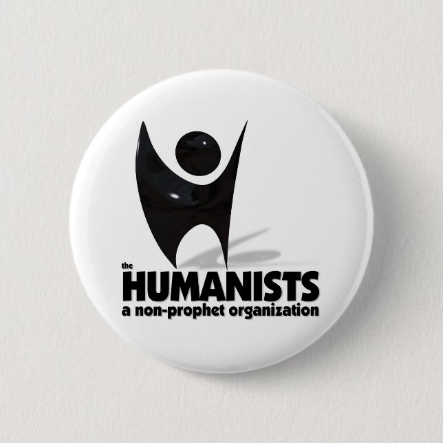 The Humanists Pinback Button (Front)