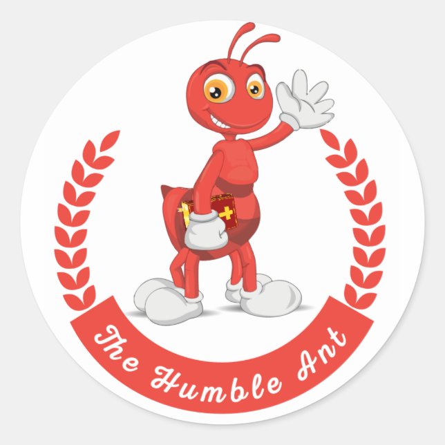 The Humble Ant Stickers (Front)