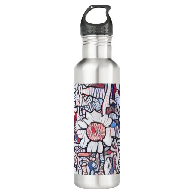 the humble daisy  stainless steel water bottle (Front)
