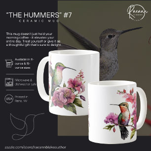"The Hummers" #7 Hummingbirds Ceramic Mug