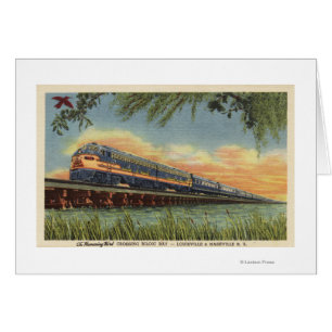 The Humming Bird Railroad Train Cards