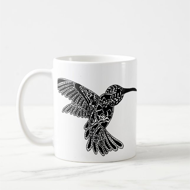 The "Hummingbird" Coffee Mug (Left)