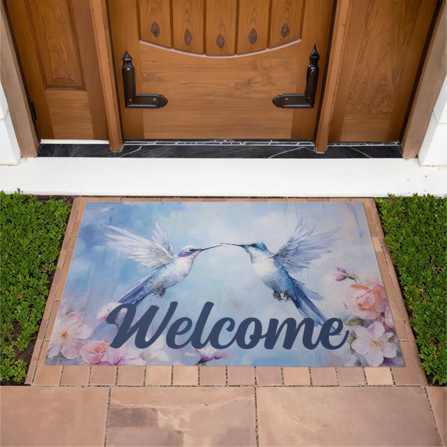The Hummingbird Design Series 10 Doormat (Outdoor)