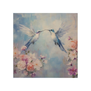 The Hummingbird Design Series 10 Wood Wall Art