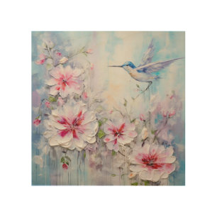 The Hummingbird Design Series 11 Wood Wall Art