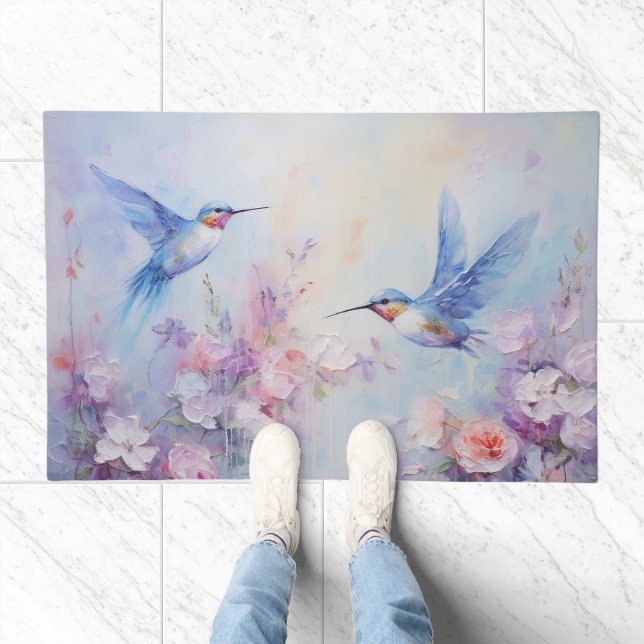 The Hummingbird Design Series 9 Doormat (Indoor)