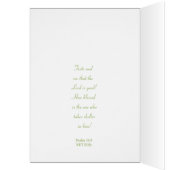 The Hummingbird - Psalms 34:8 NET (Inside (Left))