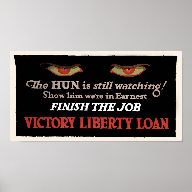 The Hun is Still Watching! Poster (Front)