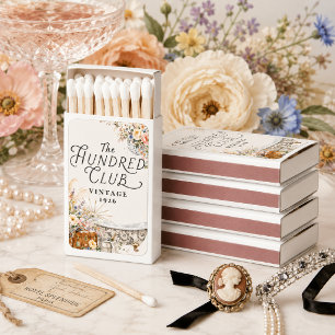 The Hundred Club Vintage 100th Birthday Matchboxes