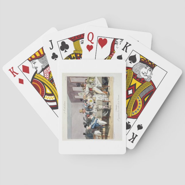 The hundred-seater restaurant: 5 o'clock, from 'Su Poker Cards (Back)