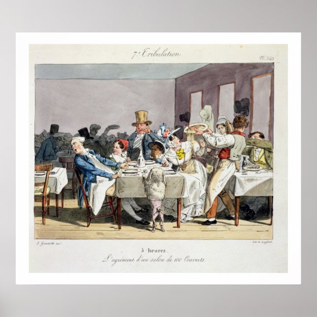 The hundred-seater restaurant: 5 o'clock, from 'Su Poster (Front)