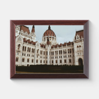 The Hungarian Parliament, Budapest, Hungary Award Plaque