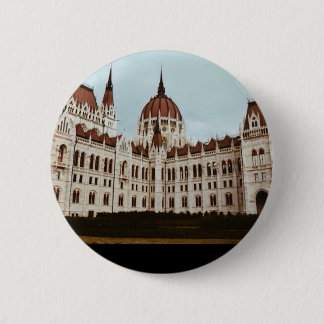 The Hungarian Parliament, Budapest, Hungary Button