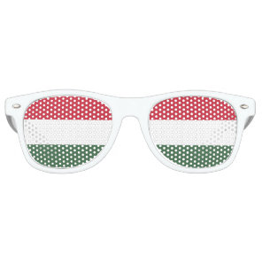 The Hungarian tricolour | Flag of Hungary Retro Sunglasses