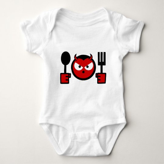 The Hungry Devil Baby Bodysuit