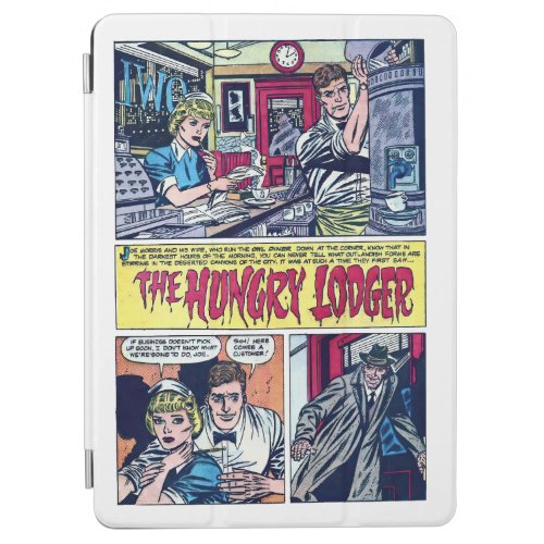 The Hungry Lodger Vintage 1950s Horror Comics iPad Air Cover