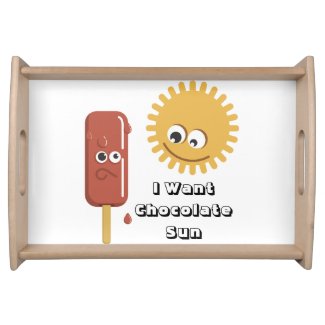 The Hungry Sun T-Shirt Serving Tray