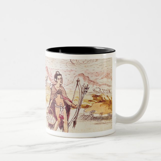 The Hunt, 1579 Two-Tone Coffee Mug (Right)