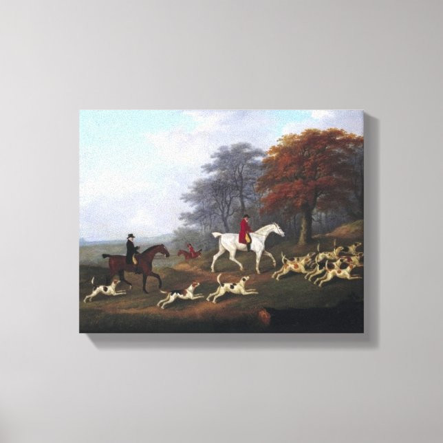 The Hunt Canvas Print (Front)