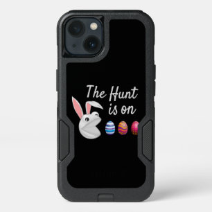 The hunt is on Easter Bunny Egg Hunt iPhone 13 Case