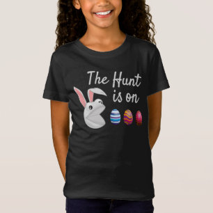 The hunt is on Easter Bunny Egg Hunt T-Shirt