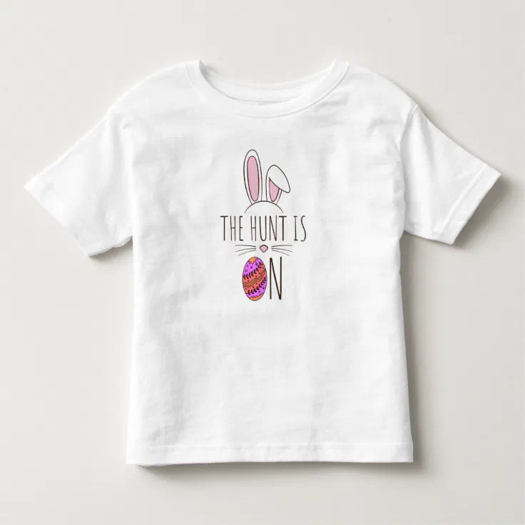 Easter egg hunt shirts clearance