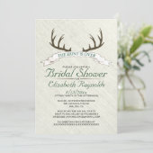 The Hunt is Over Bridal Shower Invitations (Standing Front)