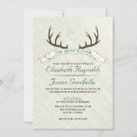 The Hunt Is Over Wedding Invitations at Zazzle