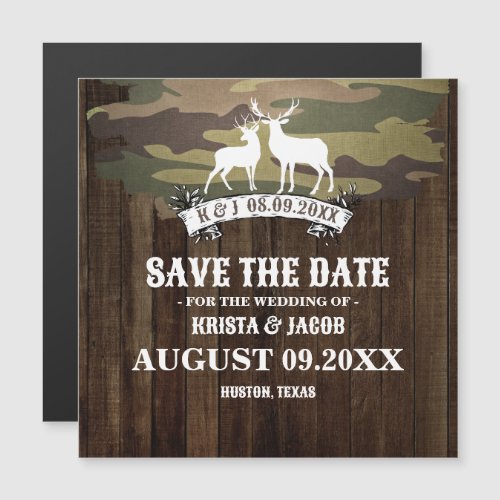 The Hunt Is Over Western Wedding Save The Date