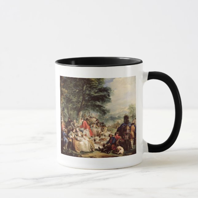 The Hunt Lunch, 1737 Mug (Right)