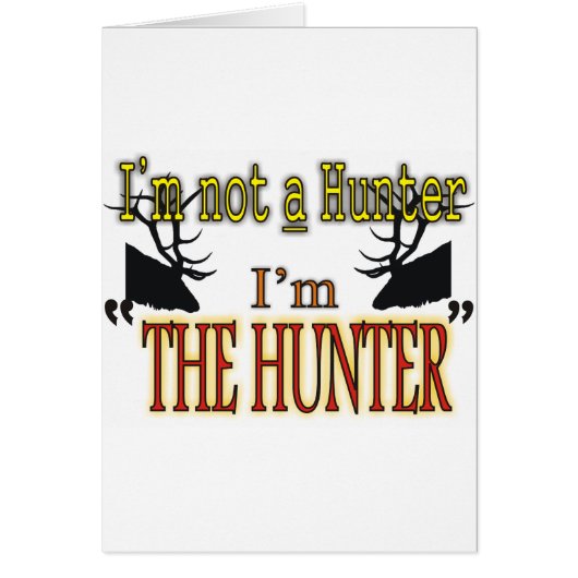 The Hunter Cards (Front)