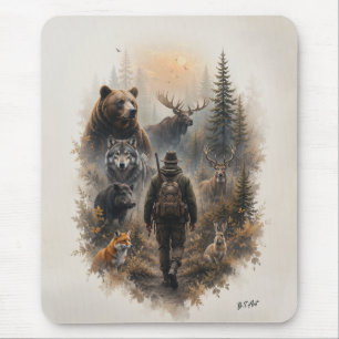 The Hunter , Into the Wild Silence Mouse Pad