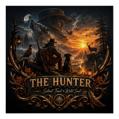 The Hunter , Into the Wild Silence  Poster