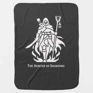 The_Hunter_of_Shadows_The_Silent_Flame1 Baby Blanket