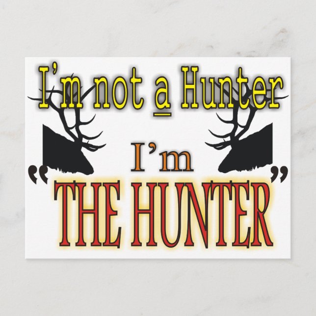The Hunter Postcard (Front)