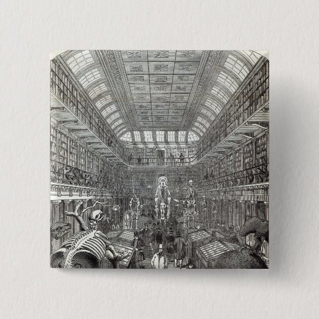 The Hunterian Museum Pinback Button (Front)