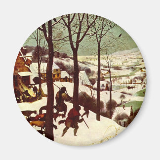 The Hunters in the Snow - 1565 Magnet
