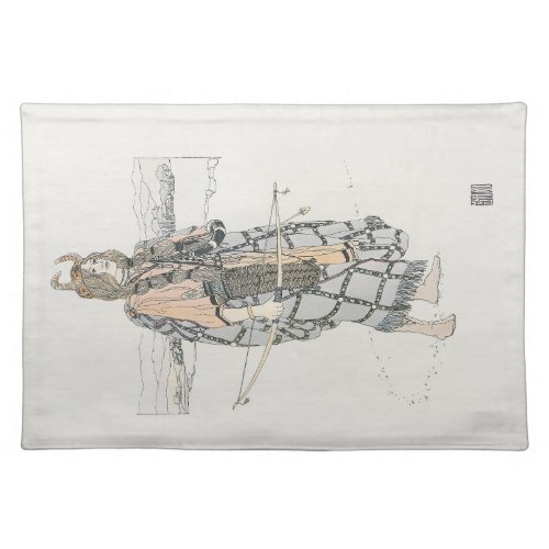 The Huntress by Ann Macbeth Cloth Placemat