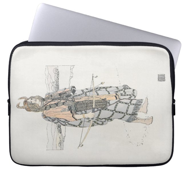 The Huntress (by Ann Macbeth) Laptop Sleeve (Front)