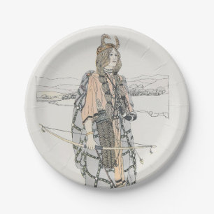 The Huntress (by Ann Macbeth) Paper Plates