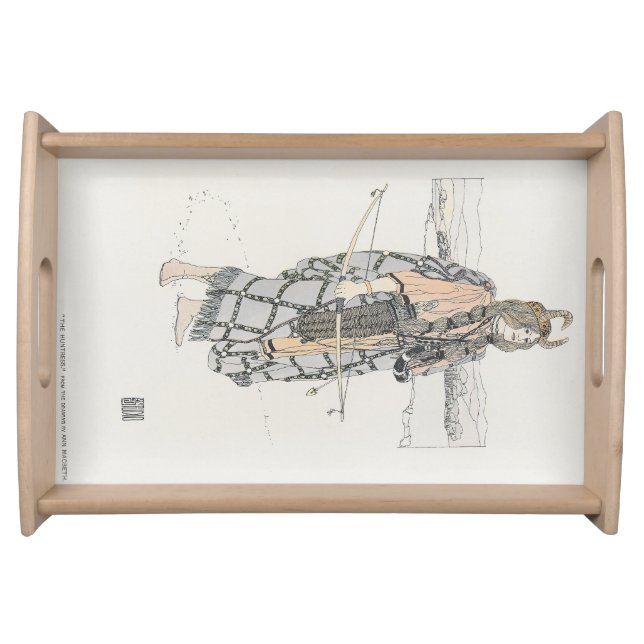 The Huntress (by Ann Macbeth) Serving Tray (Front)