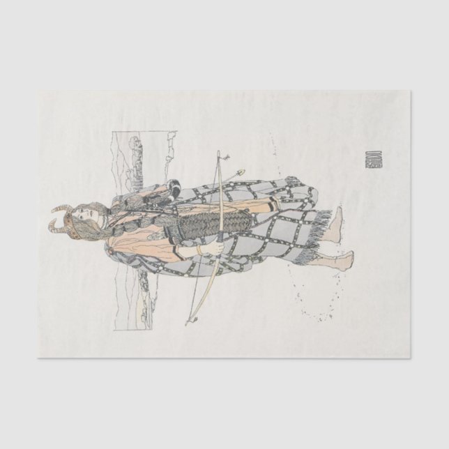 The Huntress (by Ann Macbeth) Tissue Paper (Front)