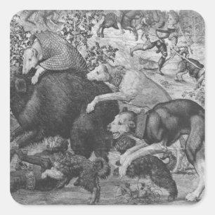 The Hunts of Maximilian, Capricorn Square Sticker