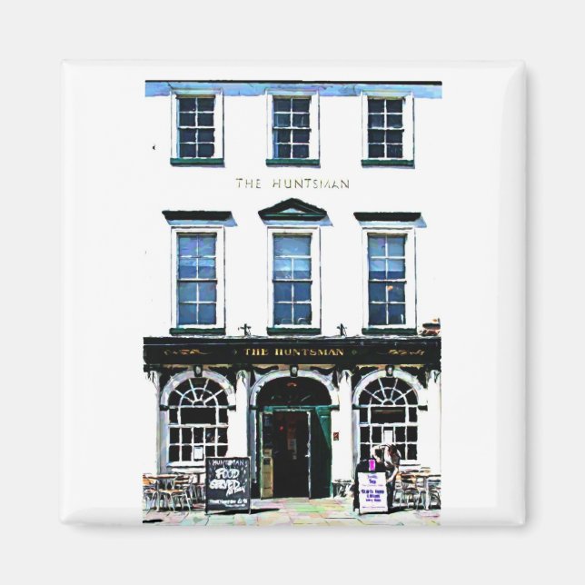 The Huntsman Public House Magnet (Front)