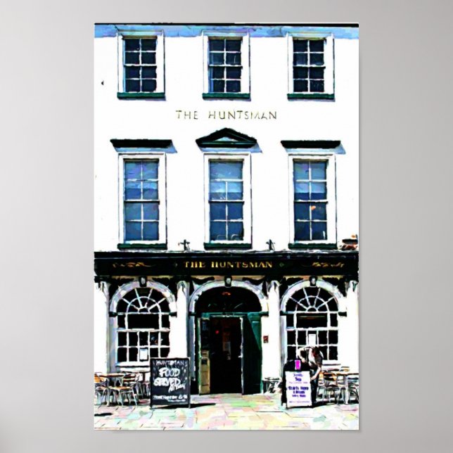 The Huntsman Public House Poster (Front)