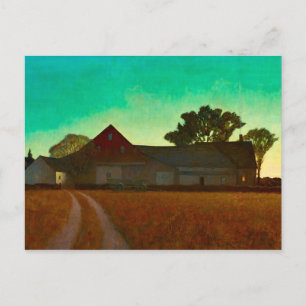 The Hupper Farm, 1938 by Newell Convers Wyeth Postcard