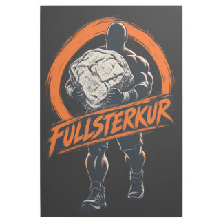 The Husafell Stone - Fullsterkur Gallery Wrap