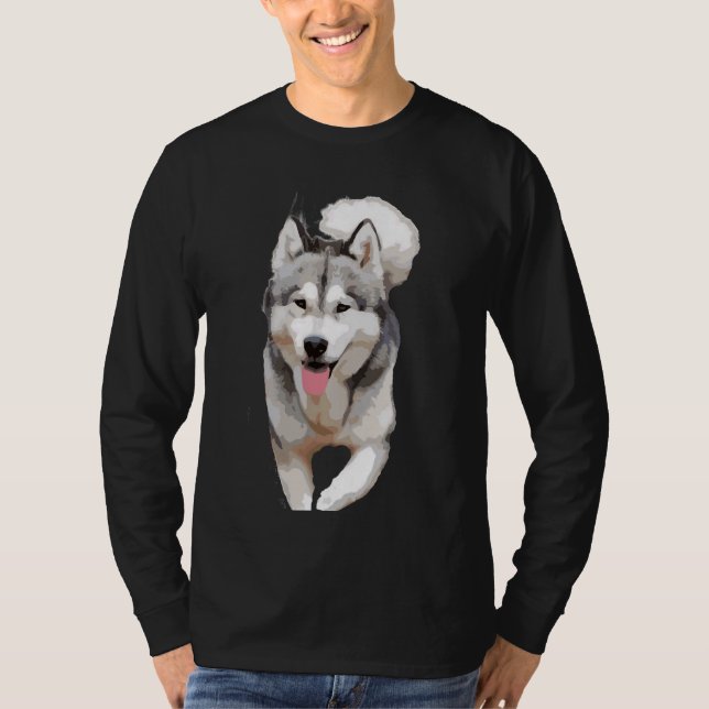 The Husky Walking T-Shirt (Front)